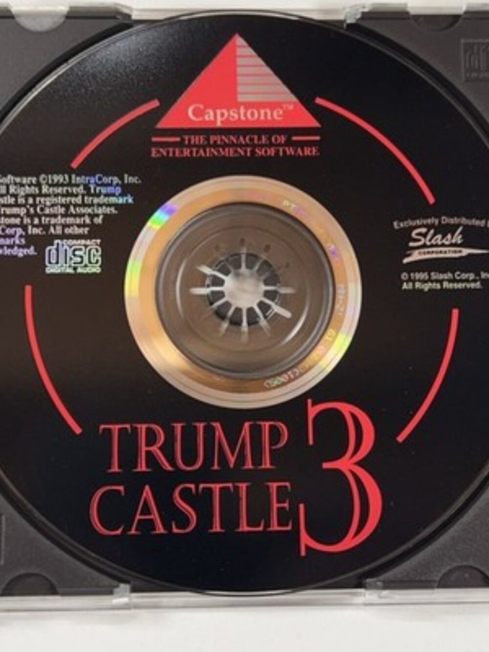 Trump Castle 3 (PC, 1995) CD-ROM Video Game Disc NO CASE OR MANUAL
